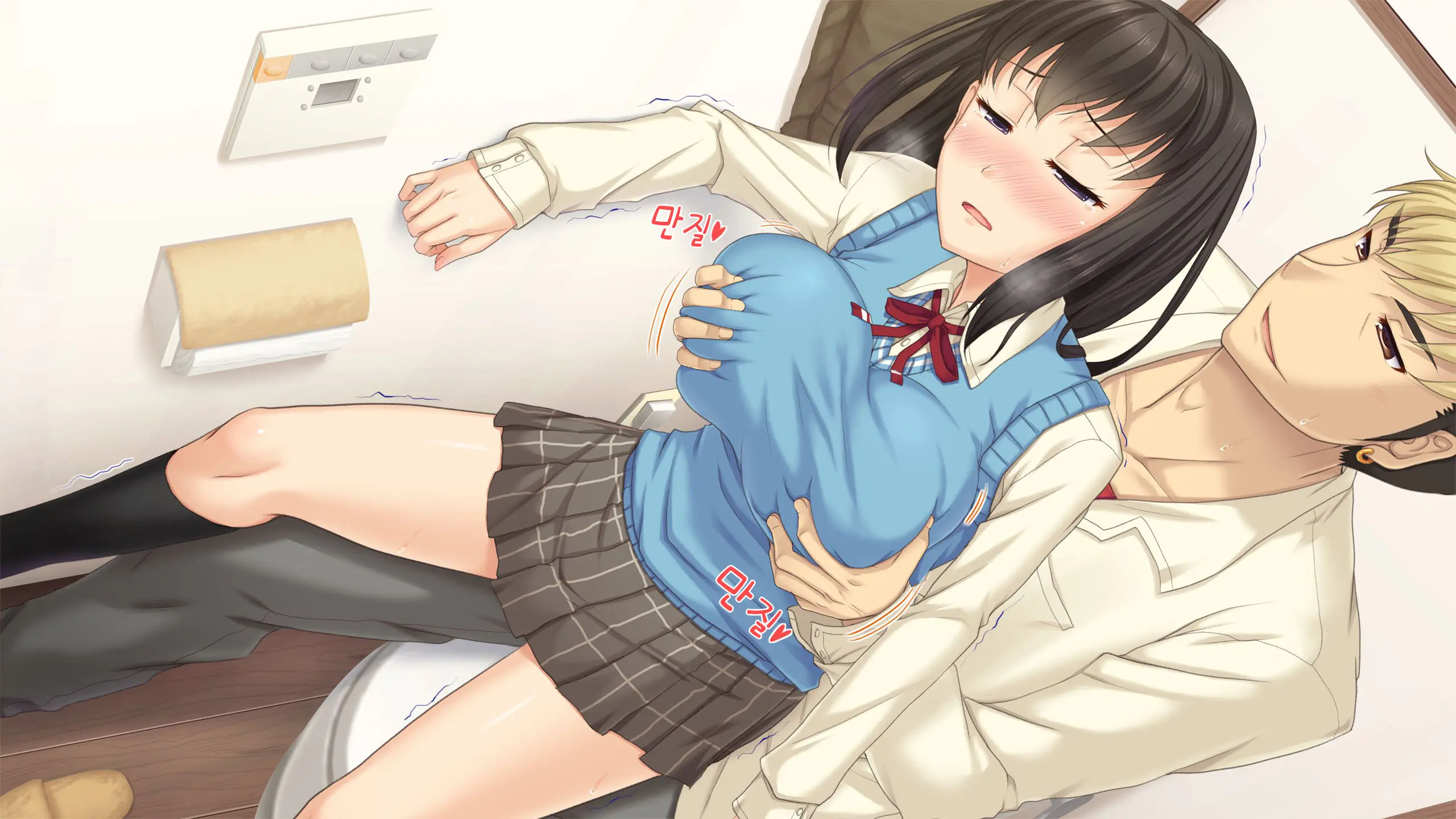JK Netorare Shikaeshi Rape ~Shinyuu Ni Kanojo O Netorareta Toaru Fuyu No Omoide~